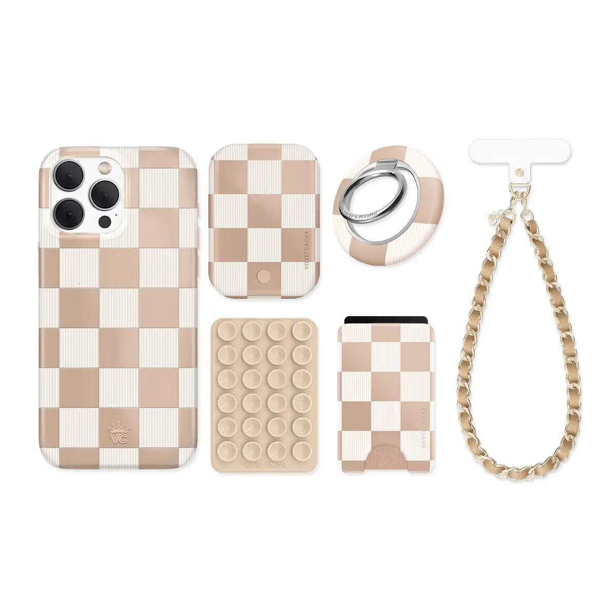 Nude Vibe Check iPhone Bundle Set