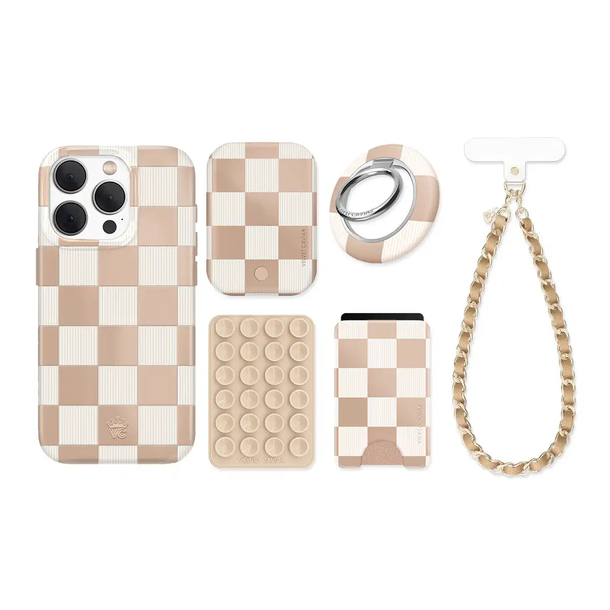 Nude Vibe Check iPhone Bundle Set