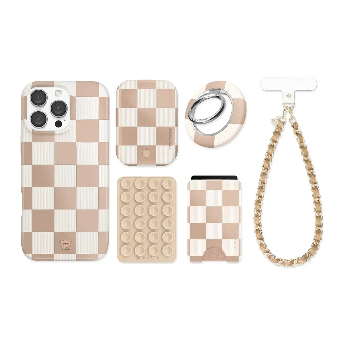 Nude Vibe Check iPhone Bundle Set