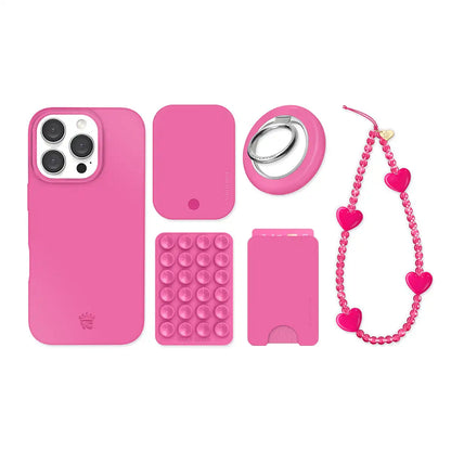 Orchid Pink iPhone Bundle Set