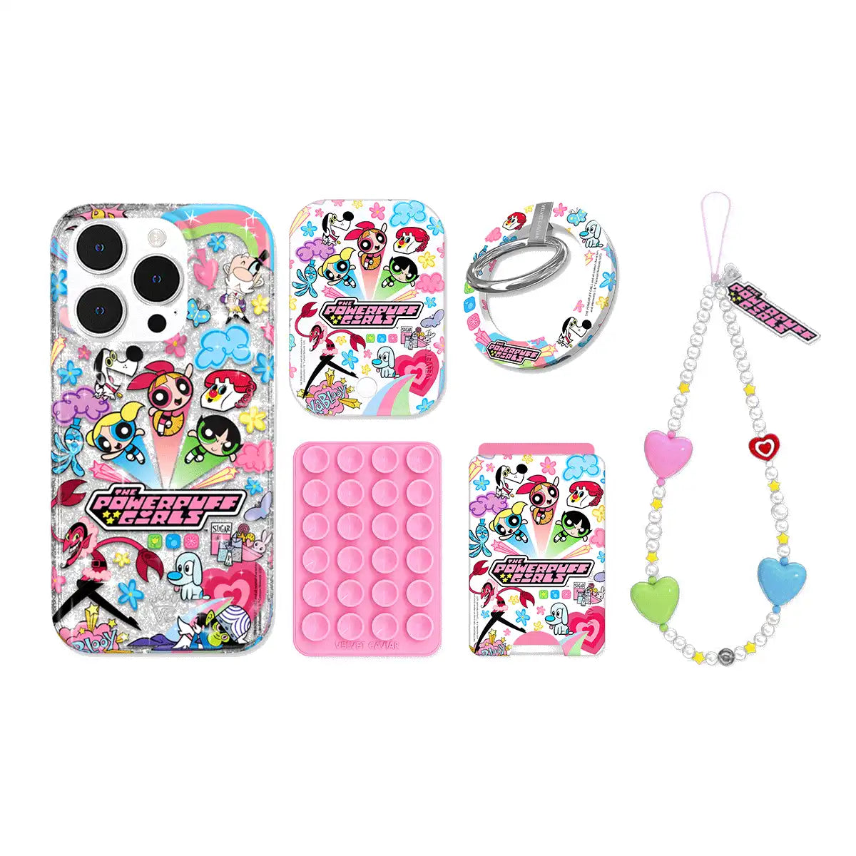 The Powerpuff Girls Girl Power iPhone Bundle Set