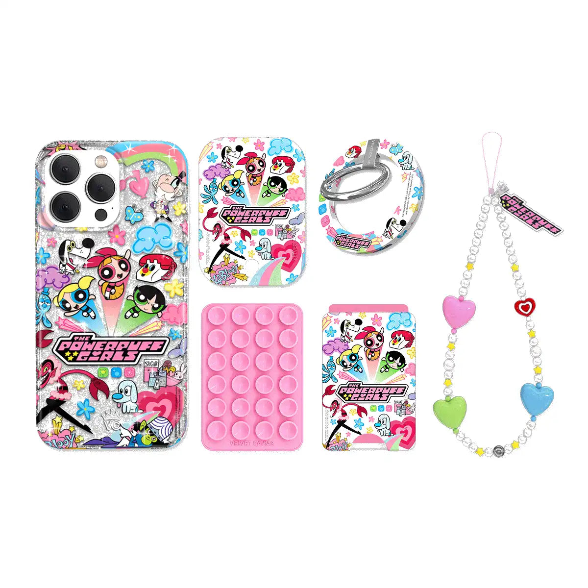 The Powerpuff Girls Girl Power iPhone Bundle Set