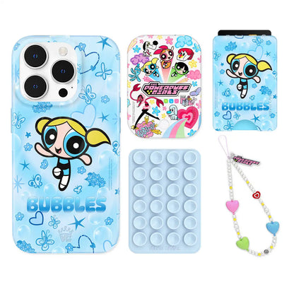 The Powerpuff Girls Bubbles iPhone Bundle Set - Wallet