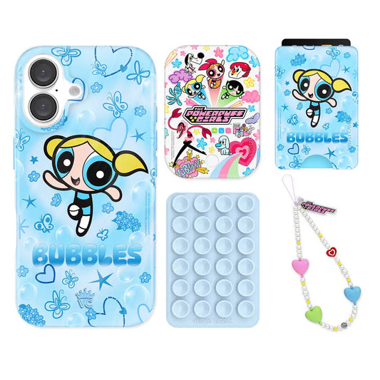 The Powerpuff Girls Bubbles iPhone Bundle Set - Wallet