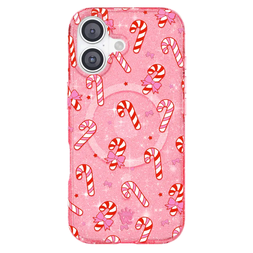 Pink Peppermint Princess iPhone Case