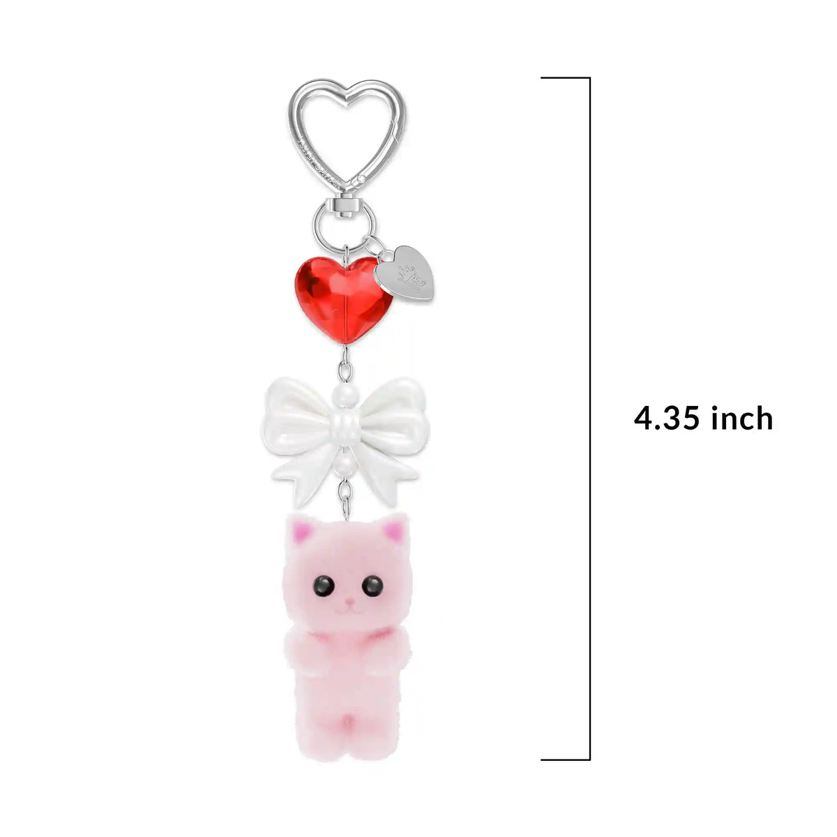 Pink Cat Bag Charm