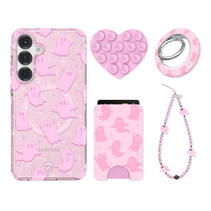 Ghosted Pink Samsung Bundle Set