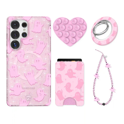 Ghosted Pink Samsung Bundle Set
