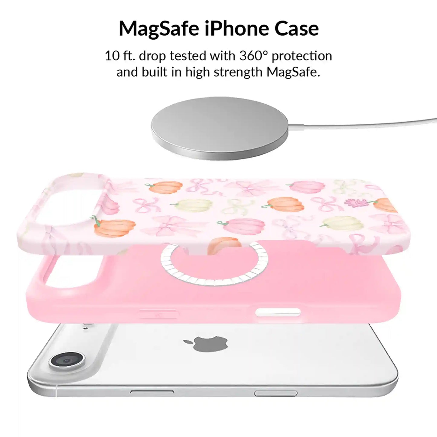 Pink Pumpkin Princess iPhone Bundle Set