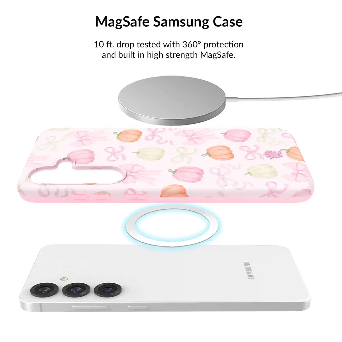 Pink Pumpkin Princess Samsung Bundle Set