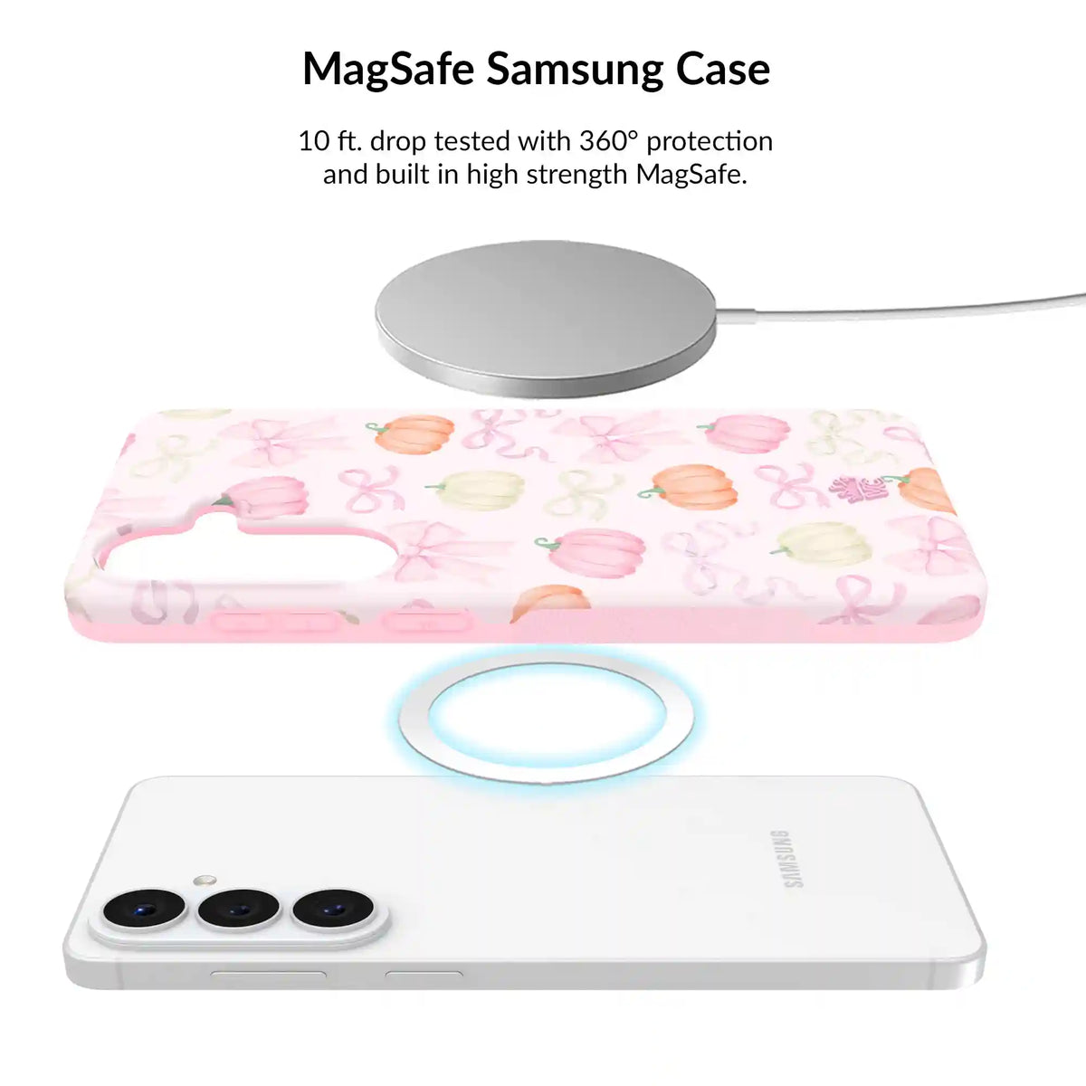 Pink Pumpkin Princess Samsung Bundle Set