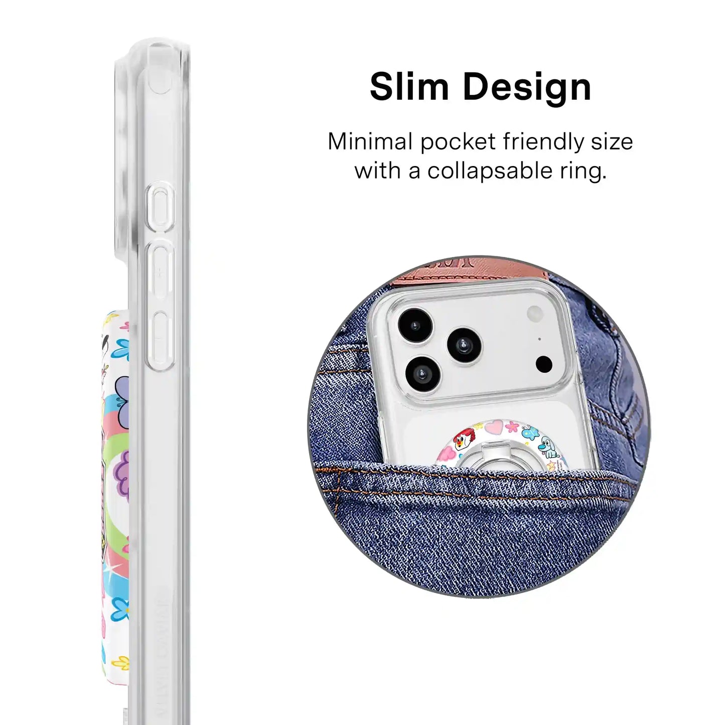 The Powerpuff Girls Girl Power MagSafe Grip Ring
