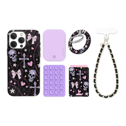 Pretty Punk Skulls iPhone Bundle Set