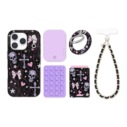 Pretty Punk Skulls iPhone Bundle Set