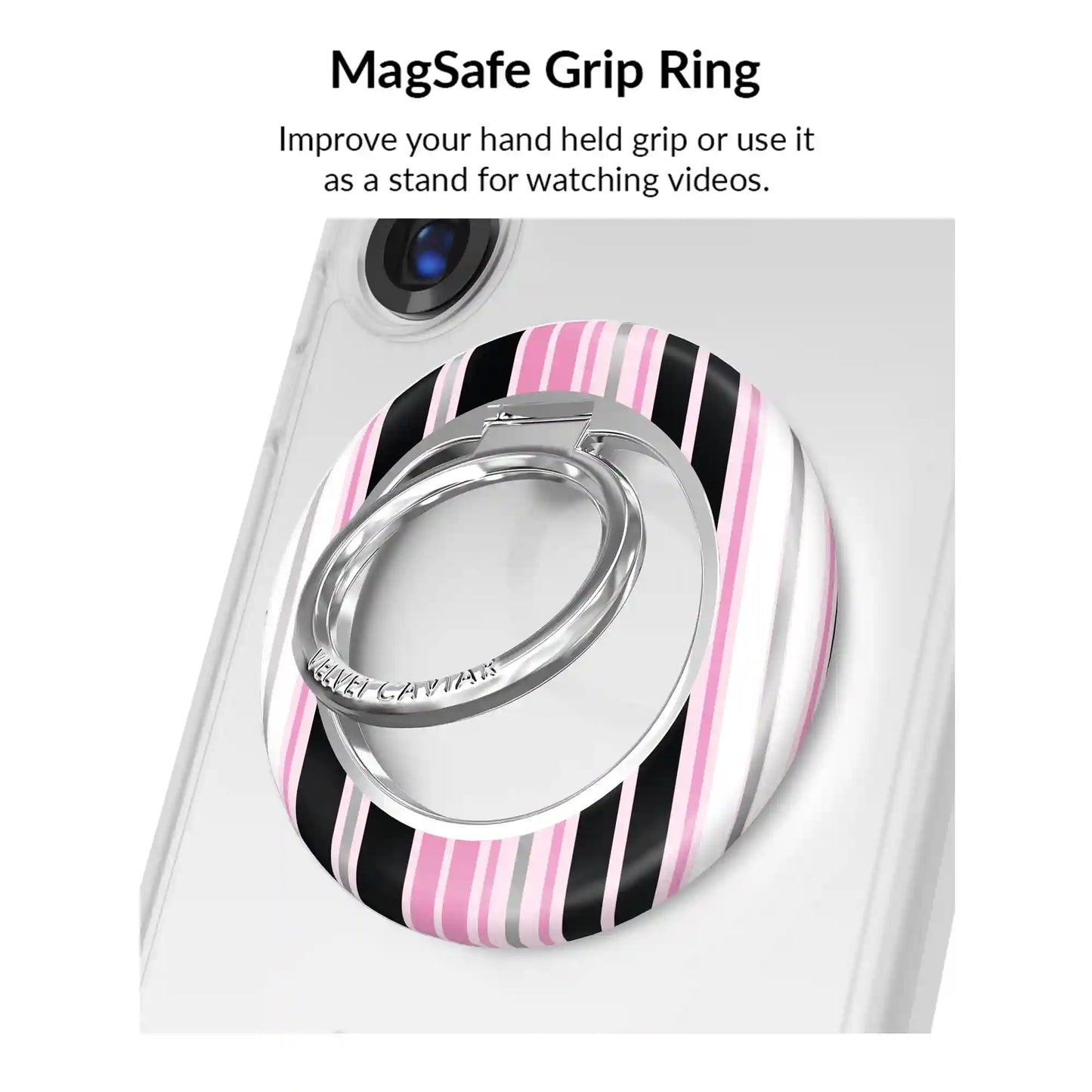 Pretty Punk Stripes Glitter Samsung Bundle Set