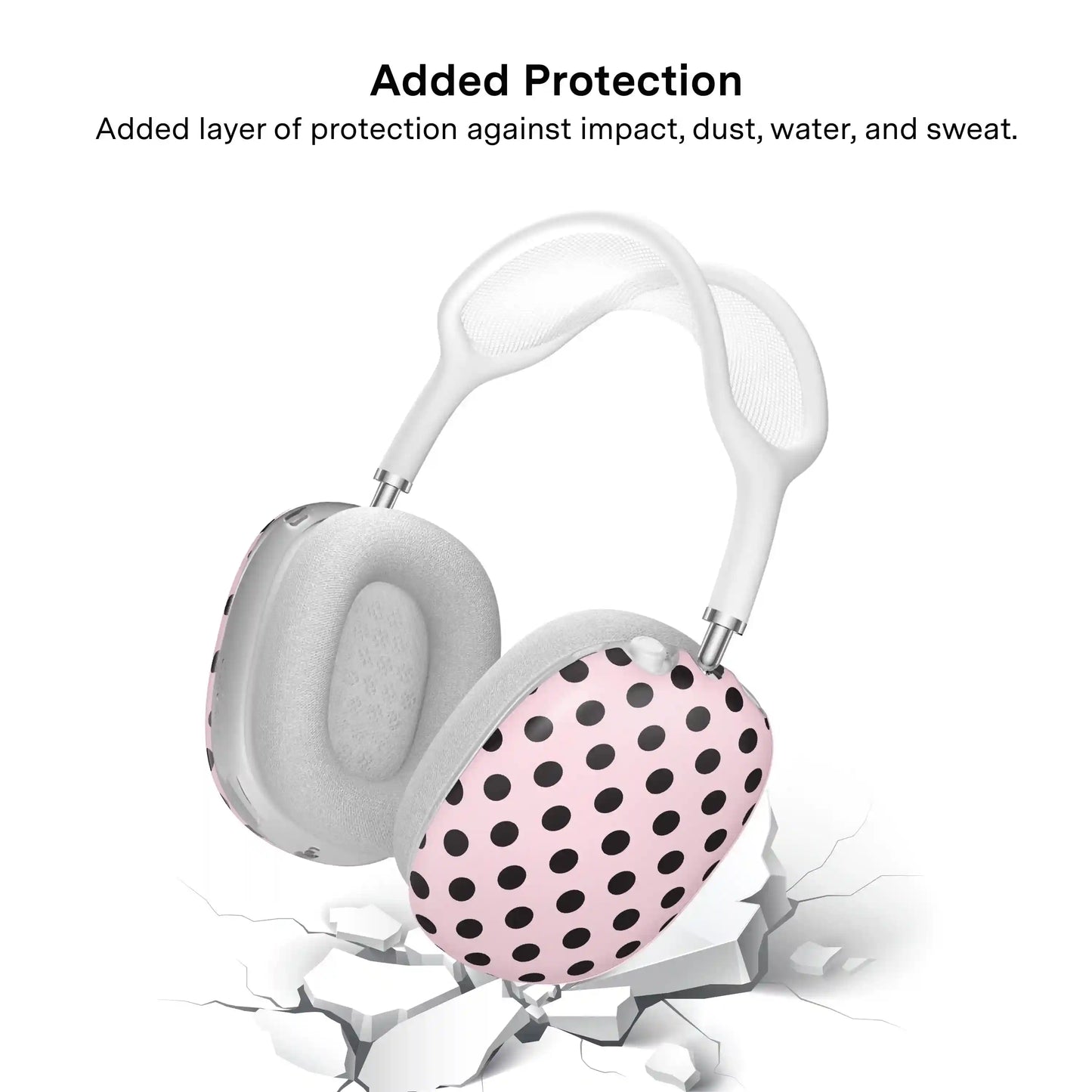 Princess Pink Polkadot AirPod Max Case