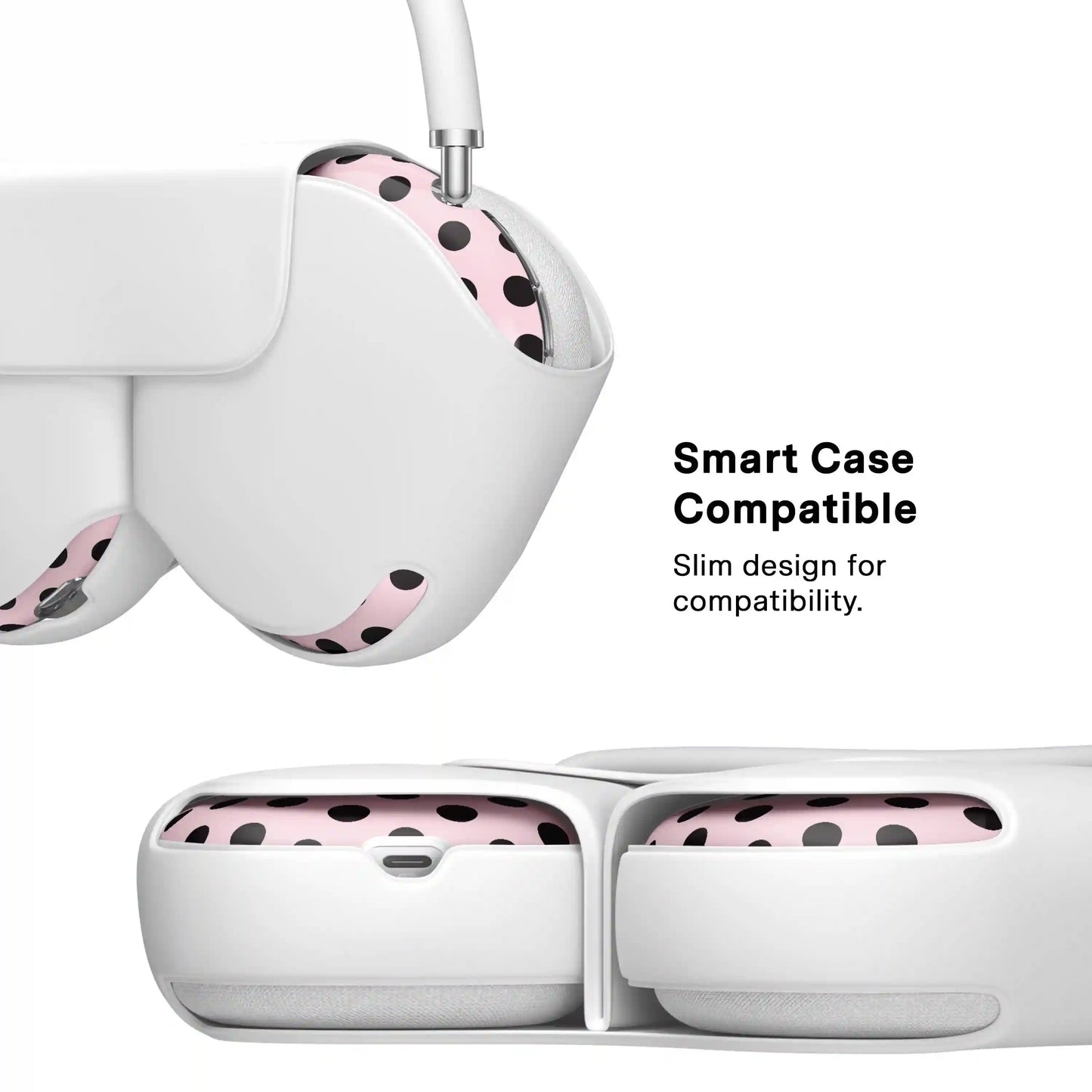 Princess Pink Polkadot AirPod Max Case