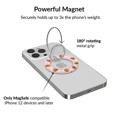 Pumpkin Princess MagSafe Grip Ring
