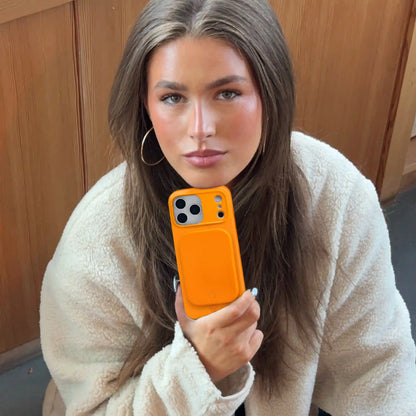 Pumpkin Spice Orange Portable MagSafe Charger Power Pack