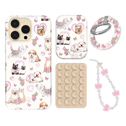 Puppies and Kittens iPhone Bundle Set - Grip