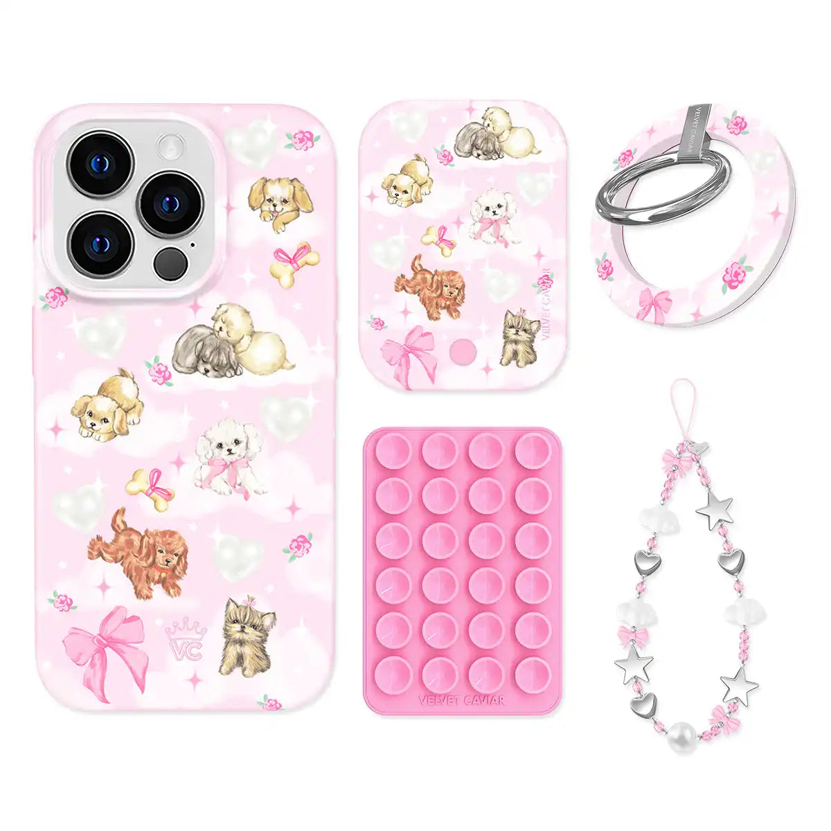 Puppy Love iPhone Bundle Set - Grip