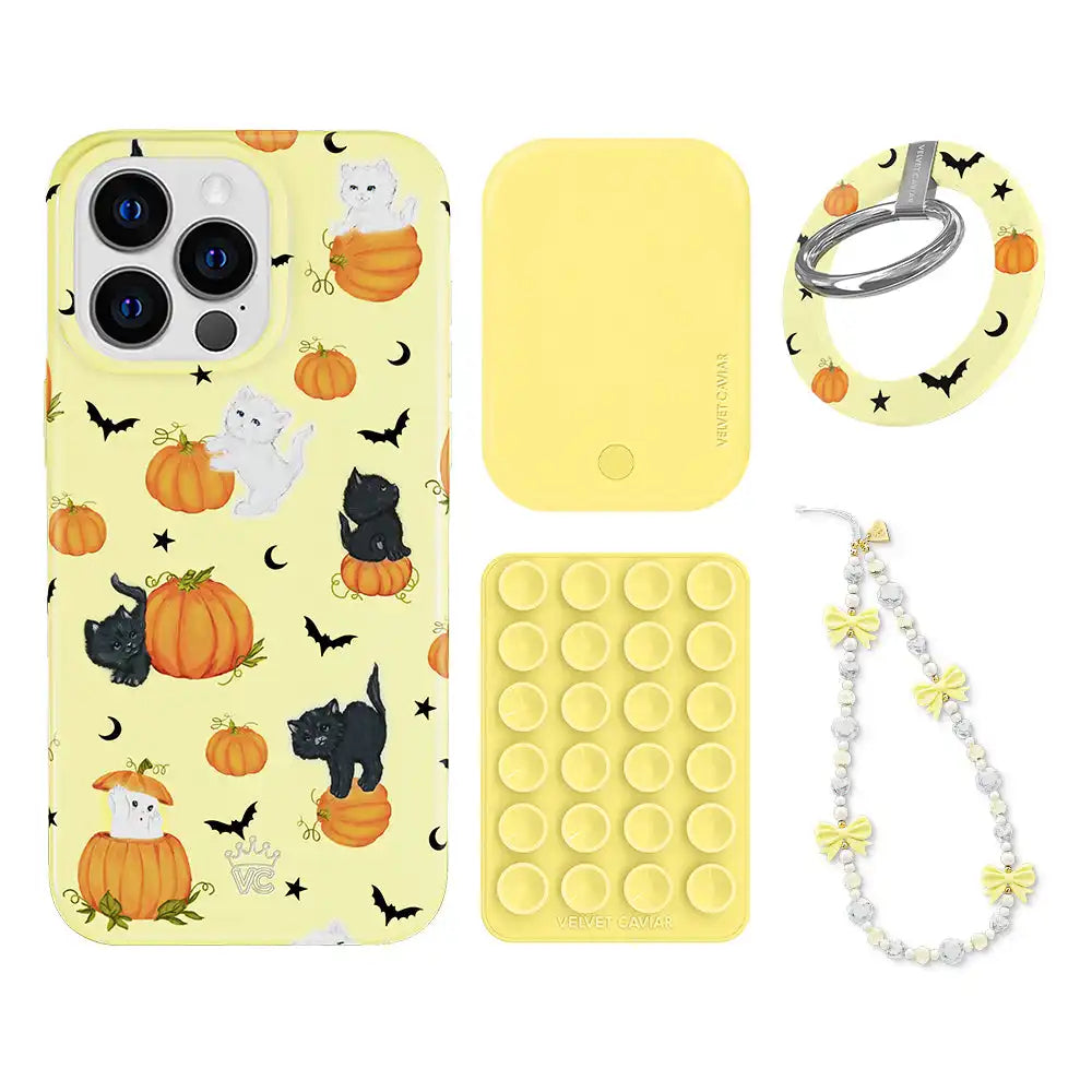Purrfect Pumpkins iPhone Bundle Set - Grip