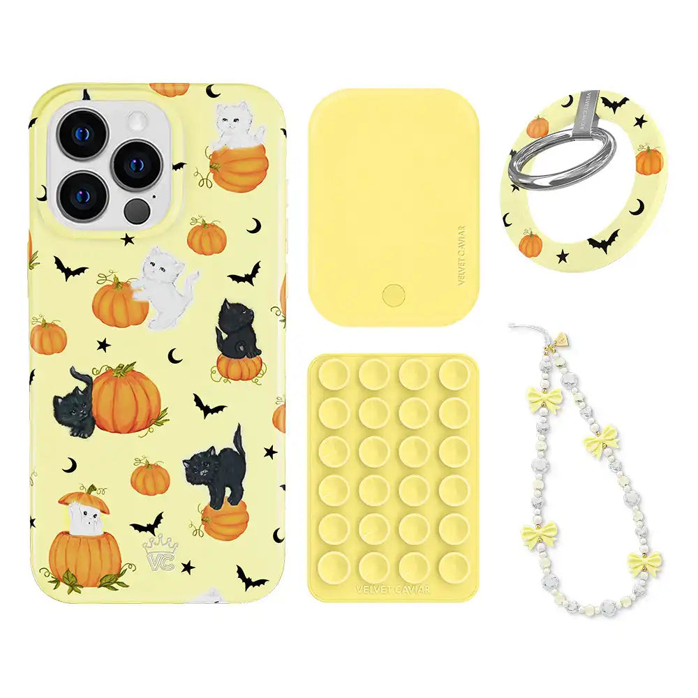 Purrfect Pumpkins iPhone Bundle Set - Grip