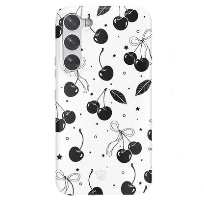 Cherry Noir Samsung Case
