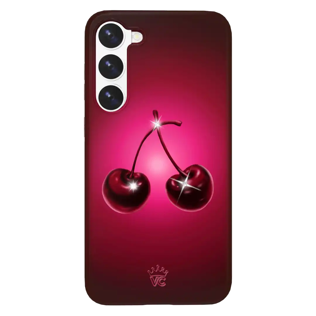 Black Cherry Crystal Samsung Case