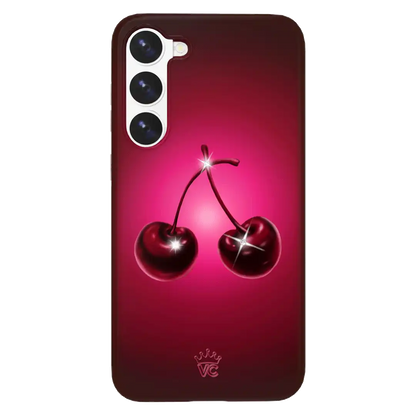 Black Cherry Crystal Samsung Case