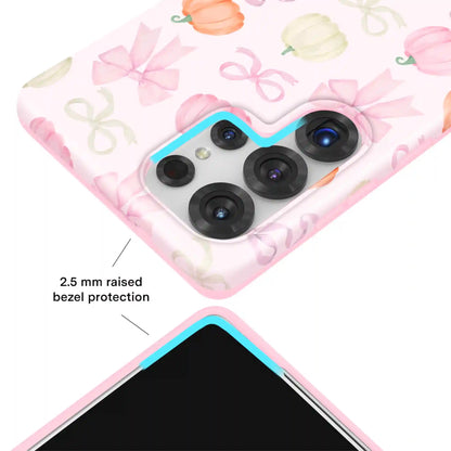 Pink Pumpkin Princess Samsung Case