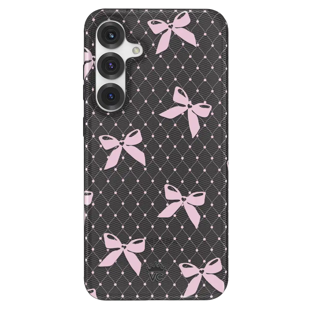 Lacy Pink Bows Samsung Case