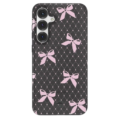 Lacy Pink Bows Samsung Case