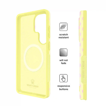 Buttercream Polka Dot Samsung Case