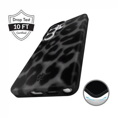 It Girl Black Leopard Samsung Case