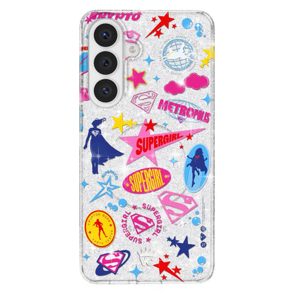 Supergirl Krypto Glitter Samsung Case