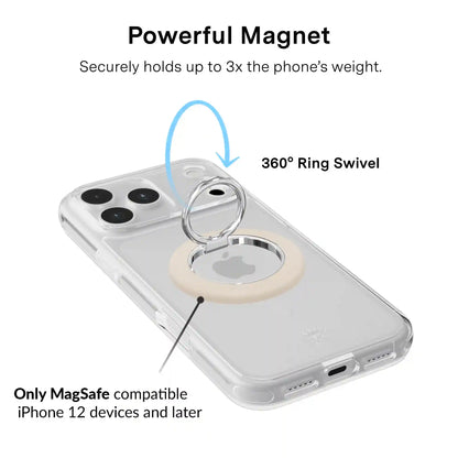 Sand Stone MagSafe Grip Ring