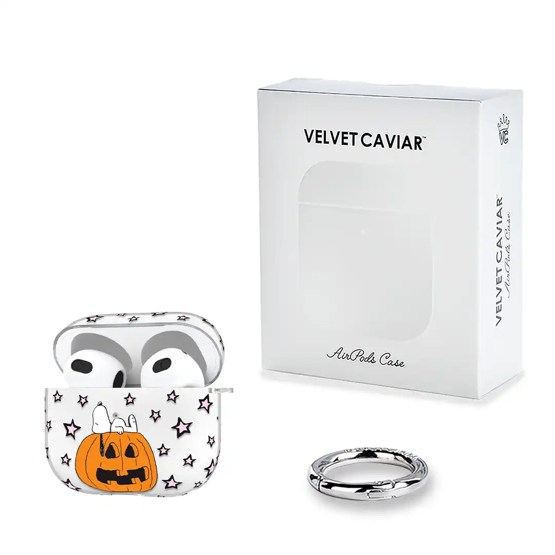 Snoopy Pumpkin AirPod Case