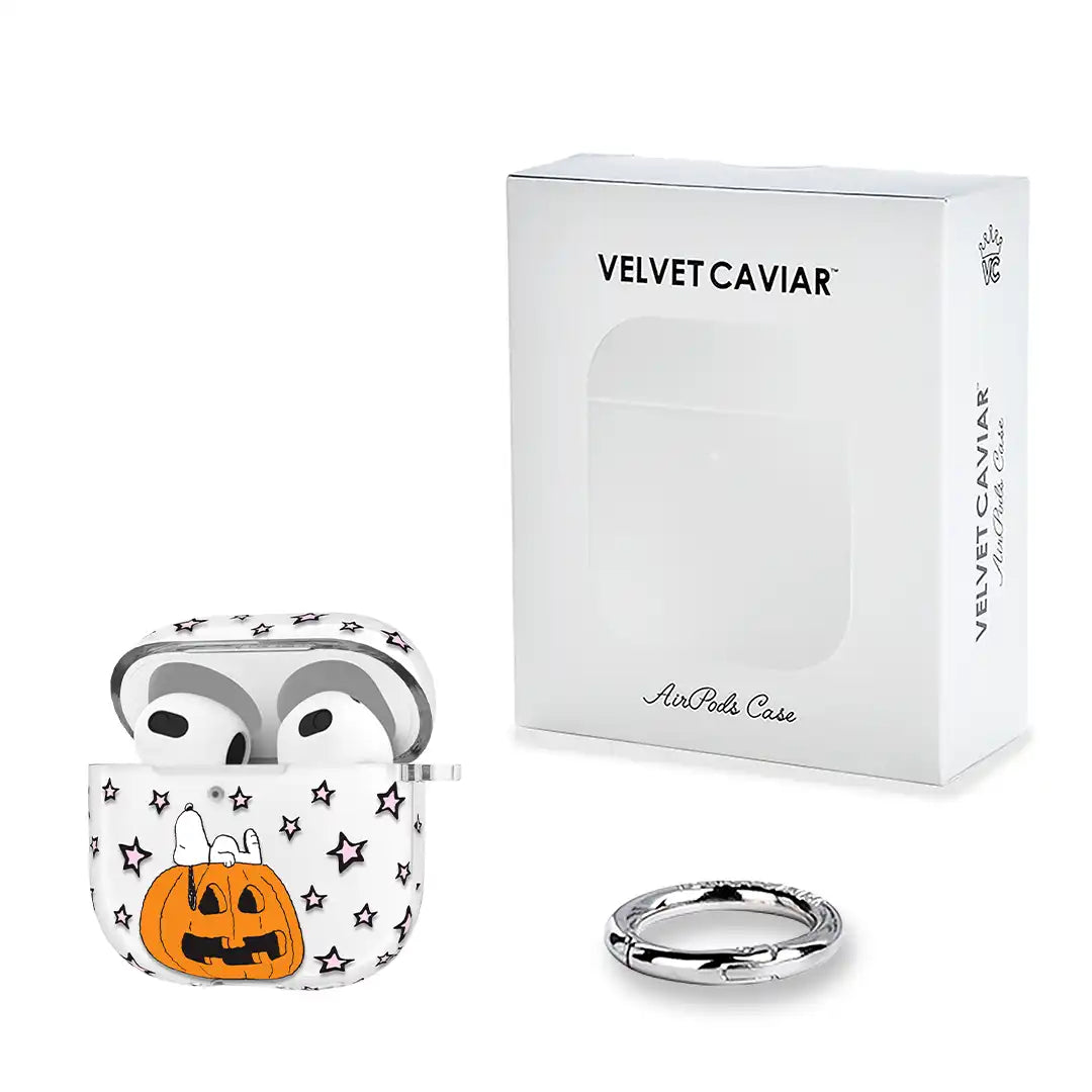 Snoopy Pumpkin AirPod Case