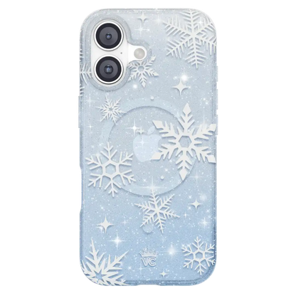 Snow Angel Glitter iPhone Case