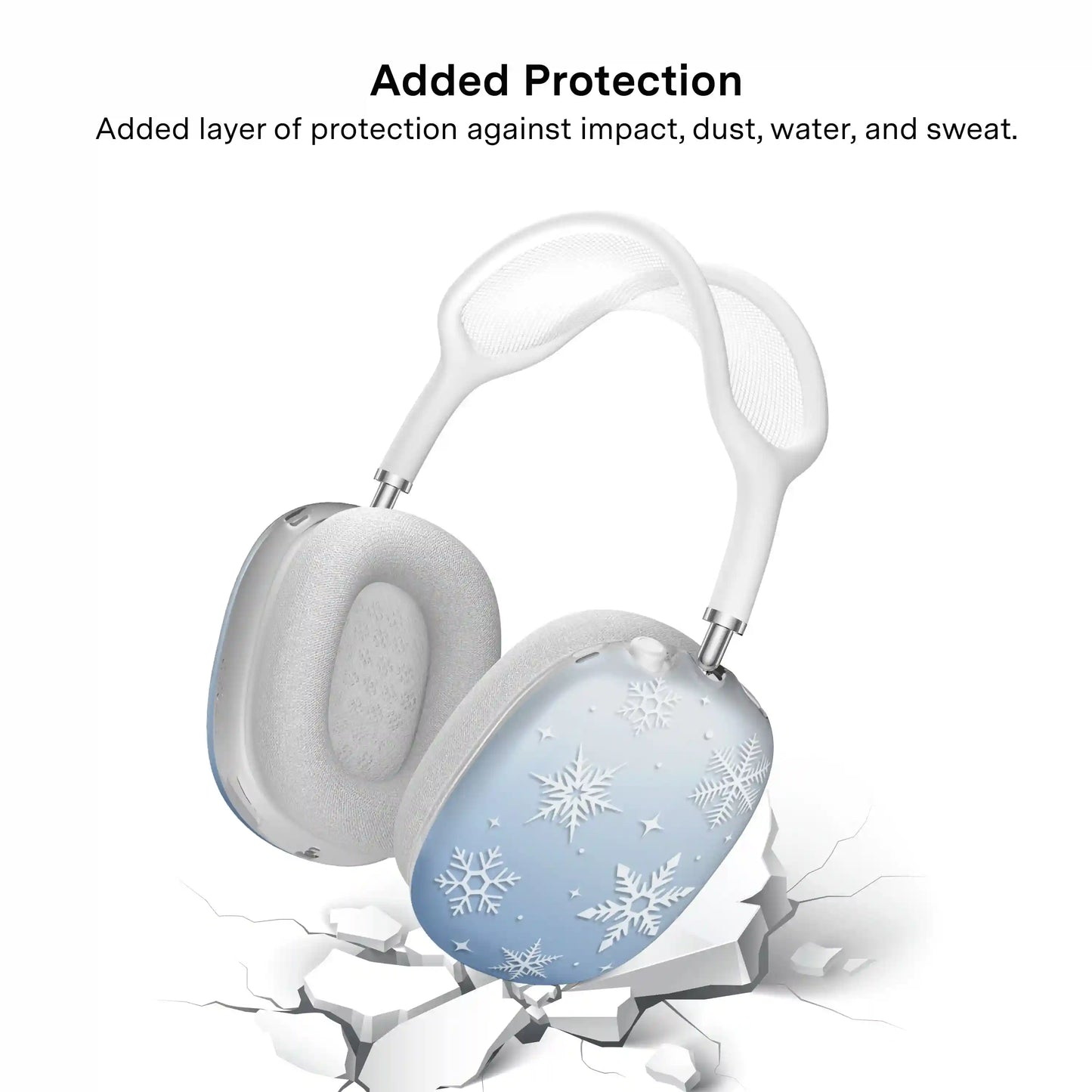 Snow Angel Glitter AirPod Max Case