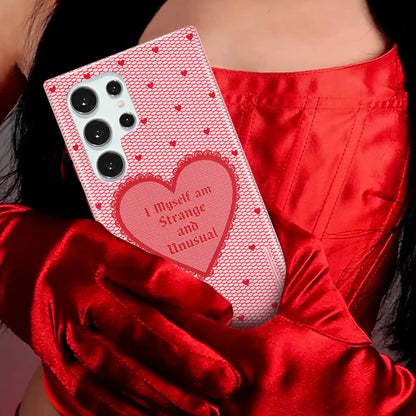 Beetlejuice Strange and Unusual Samsung Case