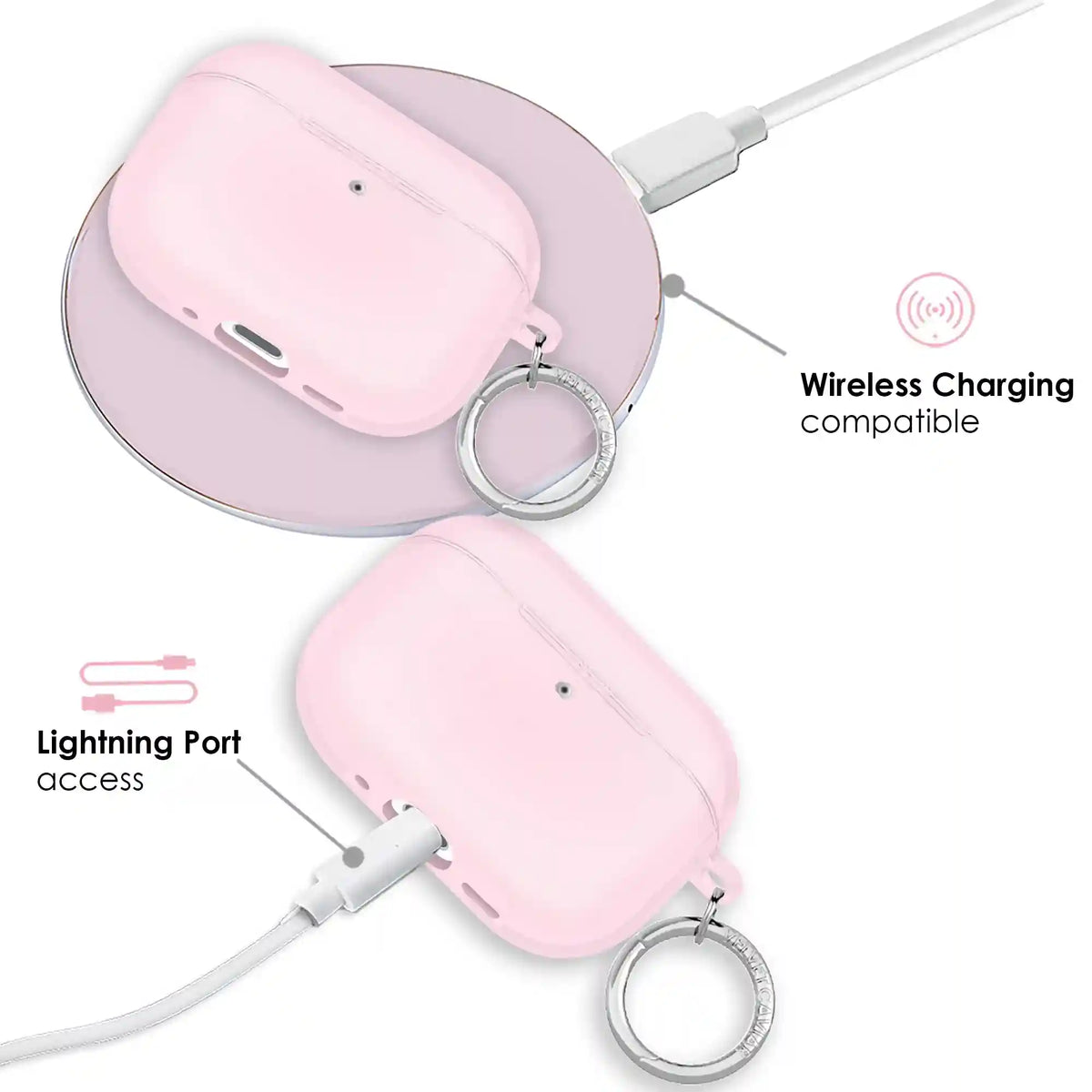 Strawberry Milk Jelly AirPod Case