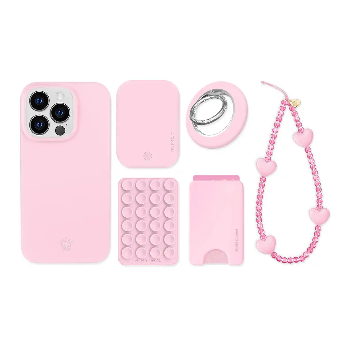 Strawberry Milk iPhone Bundle Set