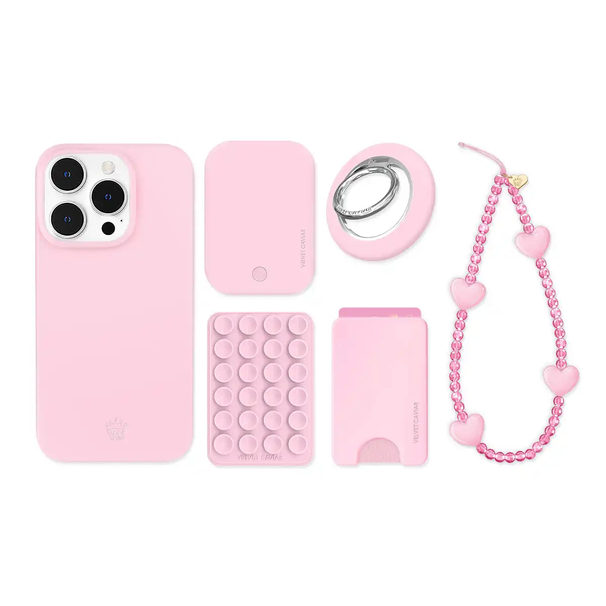 Strawberry Milk iPhone Bundle Set