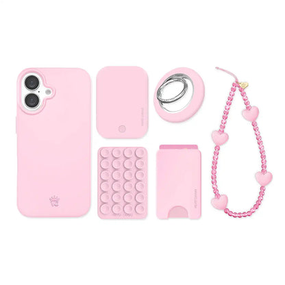 Strawberry Milk iPhone Bundle Set