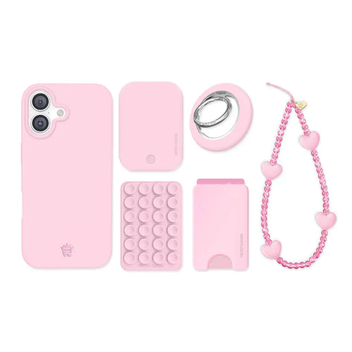 Strawberry Milk iPhone Bundle Set