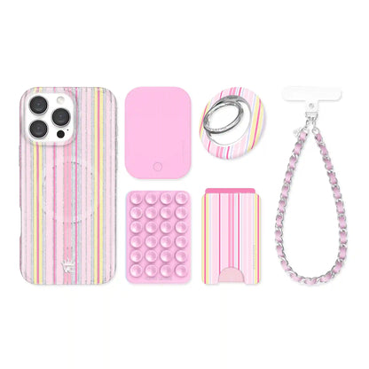 Sunkissed Stripes Glitter iPhone Bundle Set