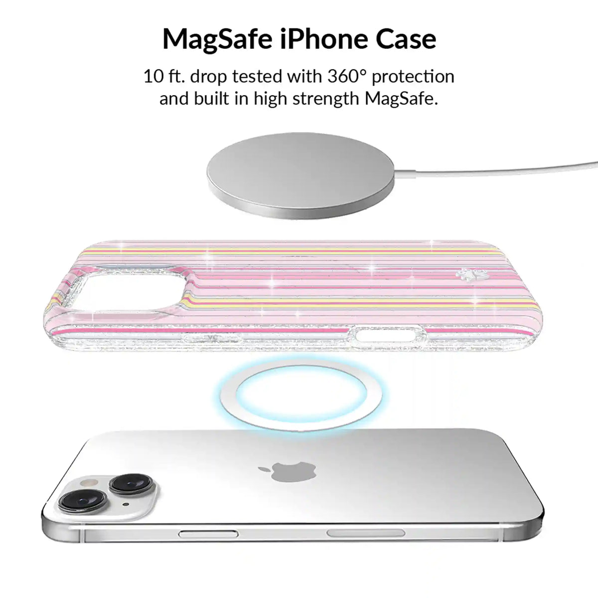 Sunkissed Stripes Glitter iPhone Bundle Set