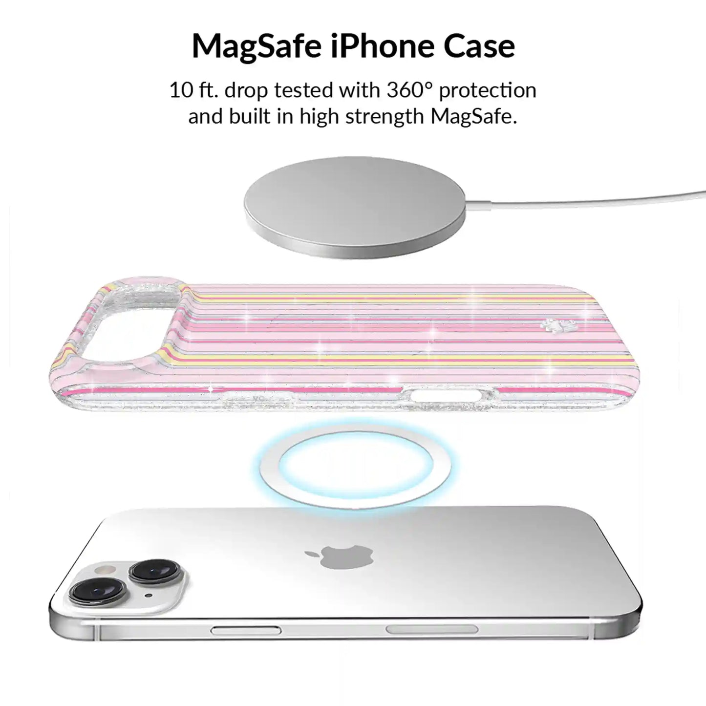 Sunkissed Stripes Glitter iPhone Bundle Set